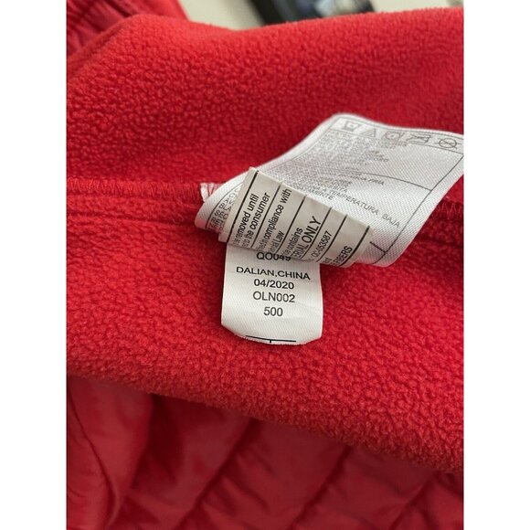 Women's Reebok Slim Fit Puffer Jacket With Insulated Sherpa Hood Size Large  - Picture 7 of 8